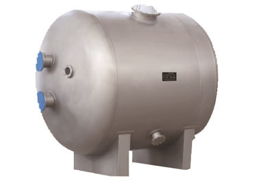 Horizontal Pool Filter Tank Stainless Steel Material With Automatic Exhaust Valve
